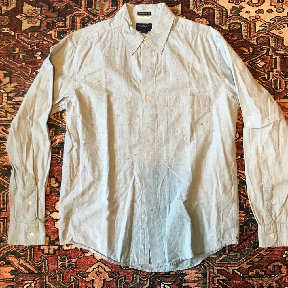 American Eagle. Shirt Vintage Slim. Small